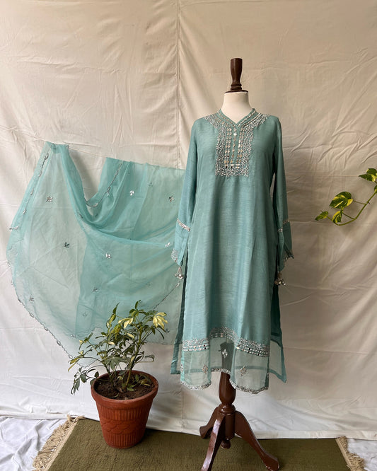 EMBROIDERED SUIT | Stitched | 3-PC