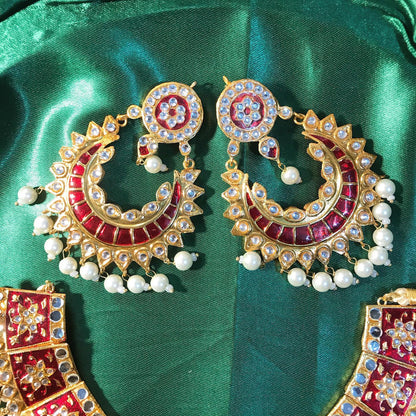 Kundan Jewellery Set