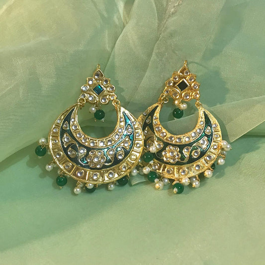 Heavy Kundan Earings