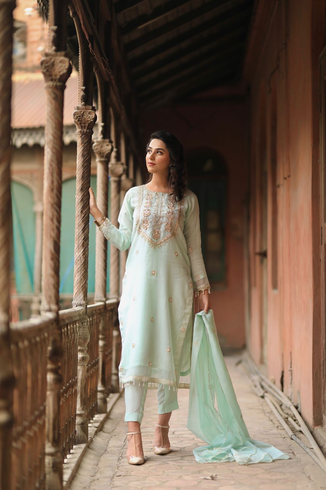 EMBROIDERED SUIT | Stitched | 3-PC