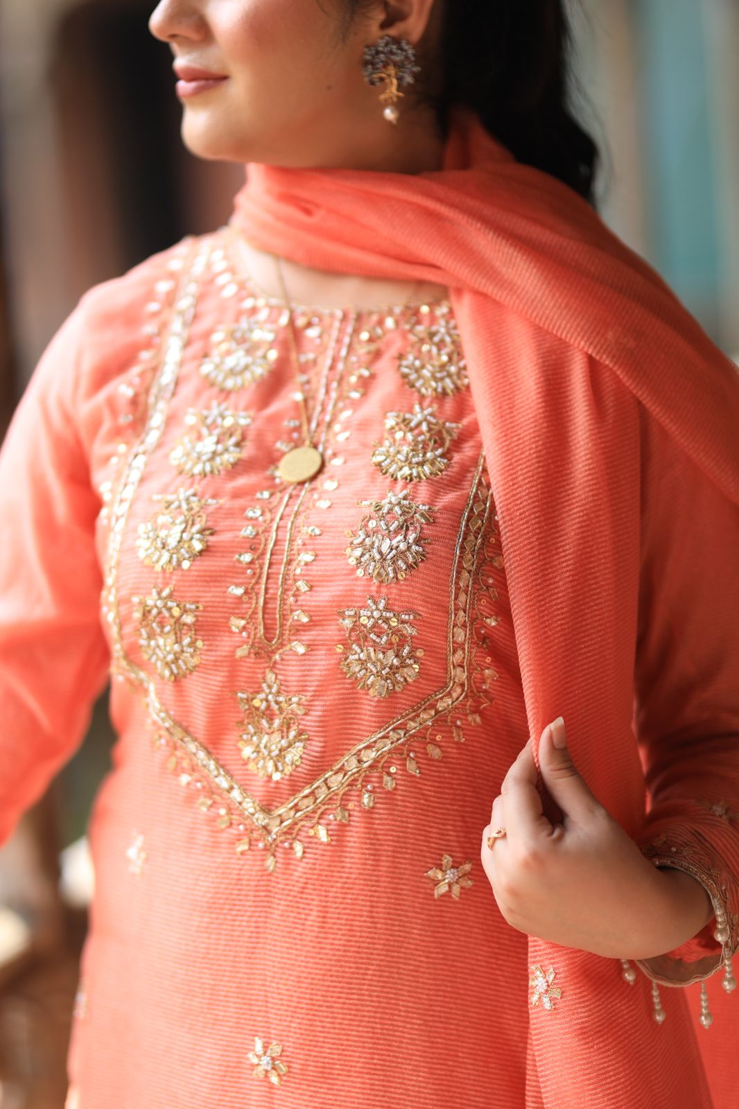 EMBROIDERED SUIT | Stitched | 3-PC