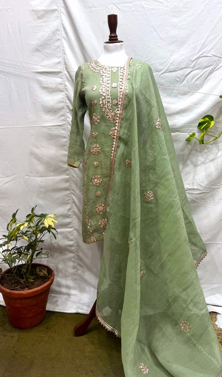 EMBROIDERED SUIT | Stitched | 3-PC